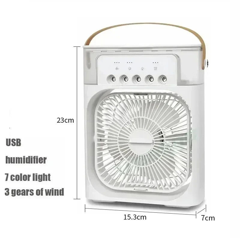 ⭐ 3-in-1 Portable Mini Air Cooler & Humidifier