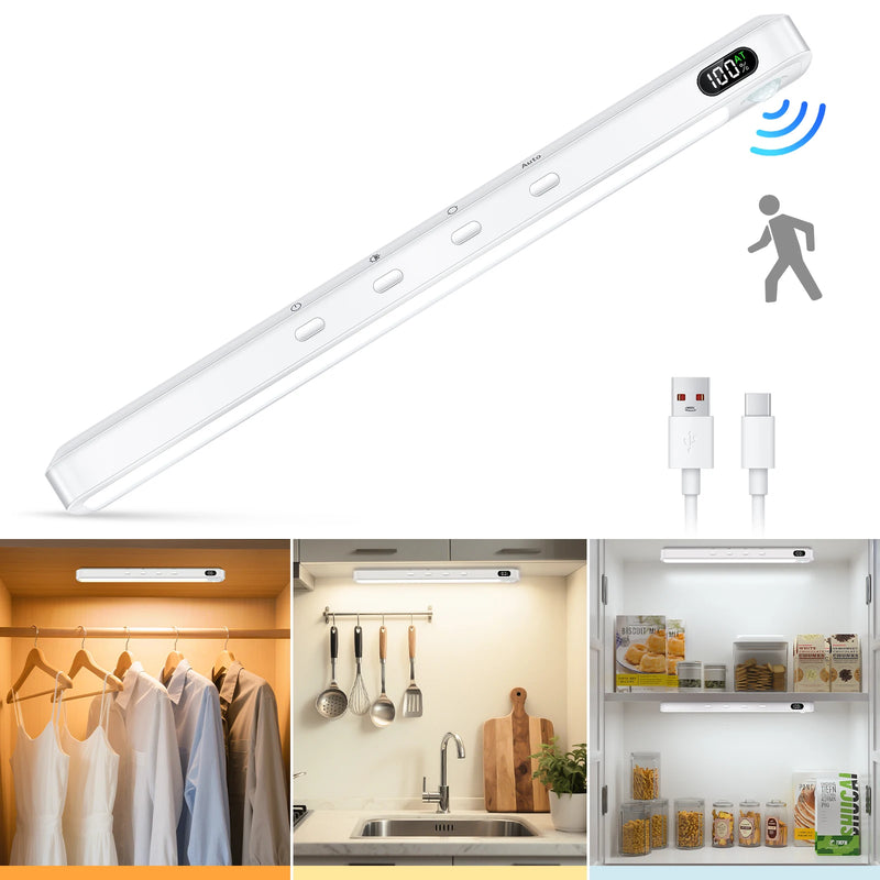 ⭐ Wireless Rechargeable Motion Sensor Cabinet Light