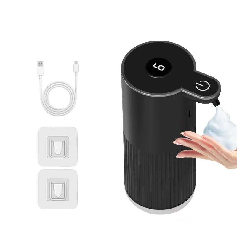 ⭐ Intelligent Automatic Soap Dispenser with Digital Display (360ML)