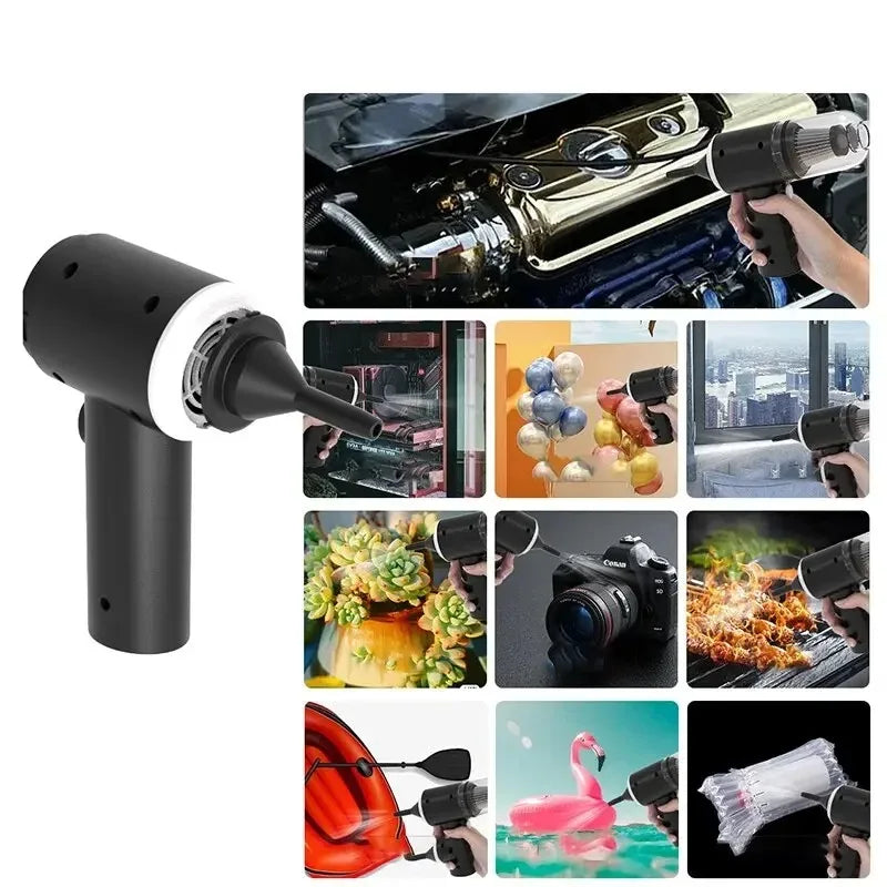 🧹 Wireless Handheld Car Vacuum Cleaner (9000Pa)
