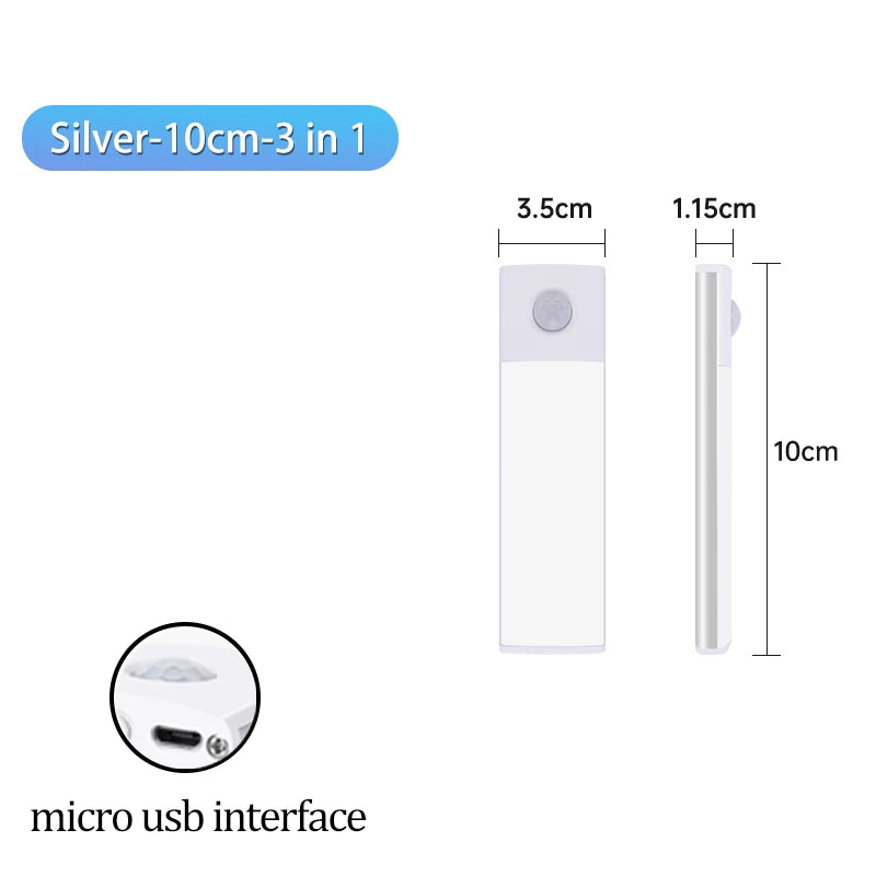 ⭐ Smart Motion Sensor LED Cabinet Light
