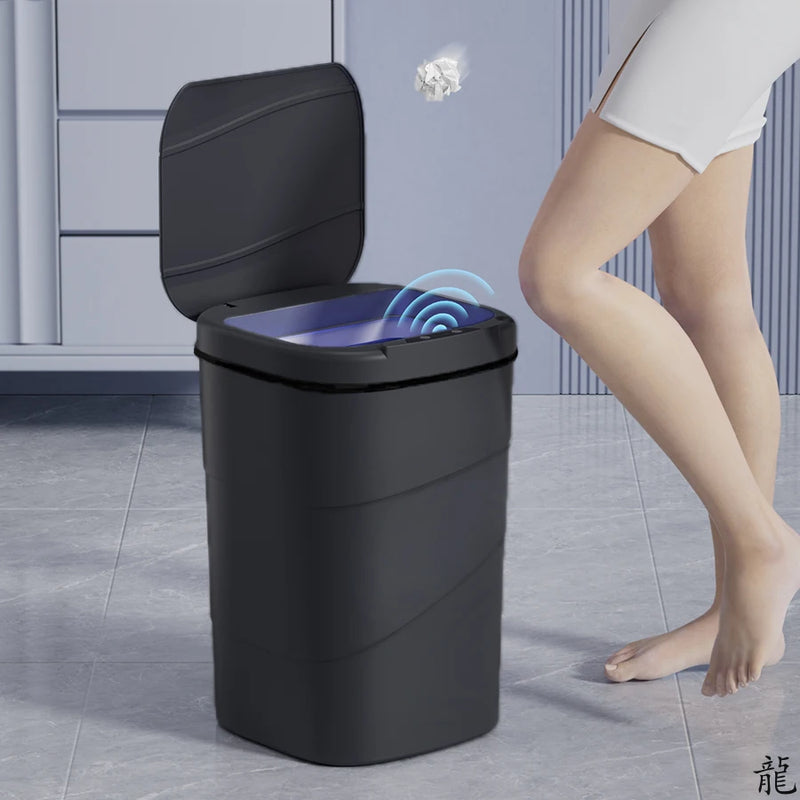 ⭐ Smart Sensor Touchless Automatic Closing Trash Can
