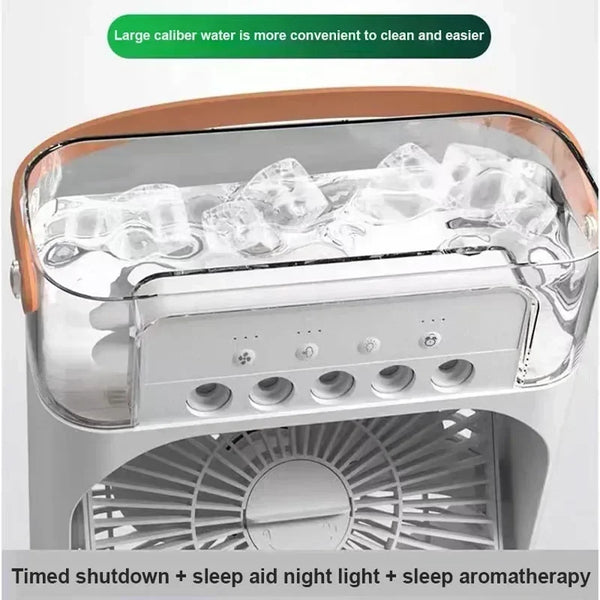 ⭐ Portable Hydrocooling Mini Air Cooler & Fan