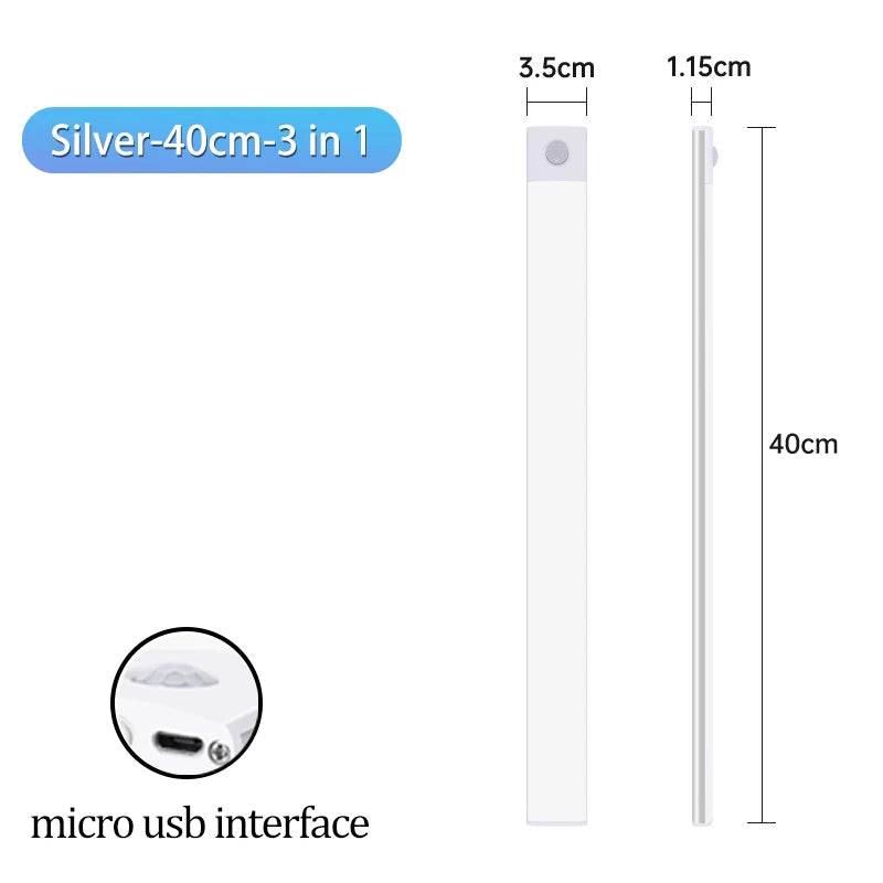 ⭐ Smart Motion Sensor LED Cabinet Light
