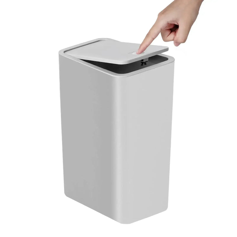 ⭐ 10L Modern Press Lid Pop-Up Trash Can
