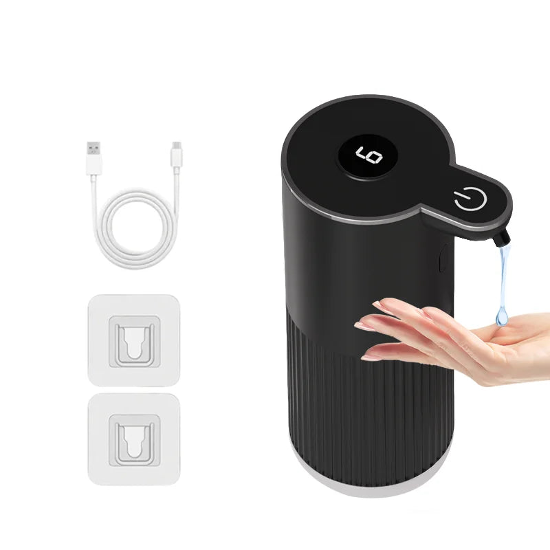⭐ Intelligent Automatic Soap Dispenser with Digital Display (360ML)