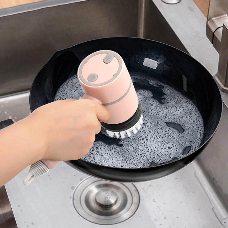 ⭐ Multi-Functional Electric Cleaning & Dishwashing Brush