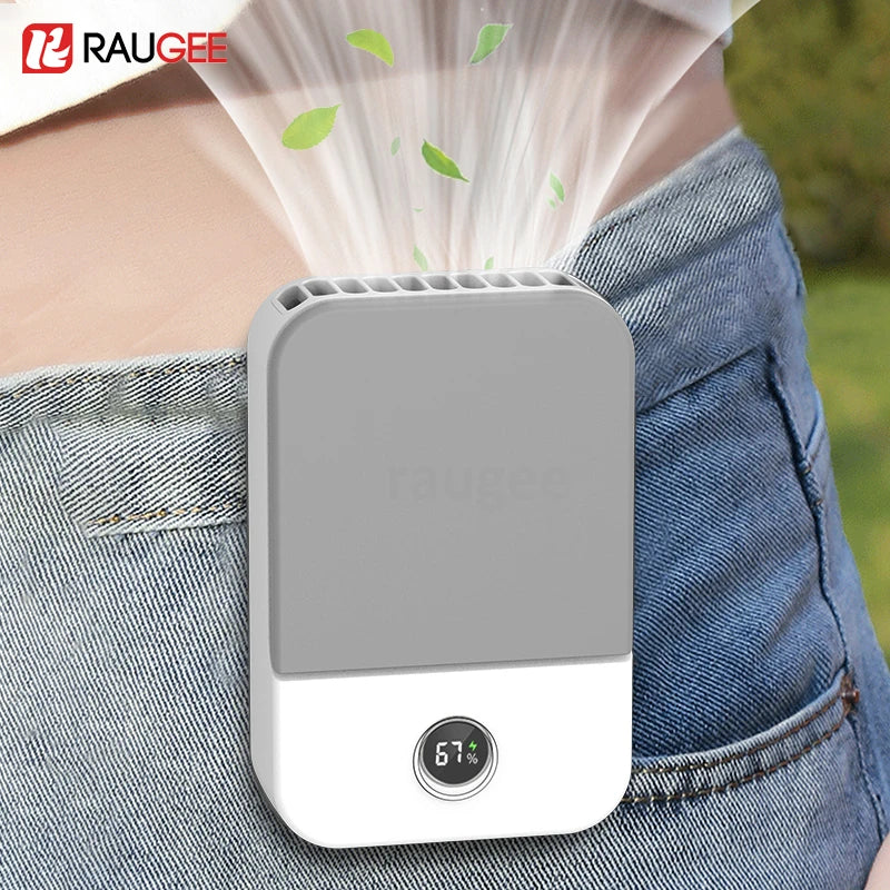 ⭐ Portable Outdoor Mini Waist & Hanging Neck Fan