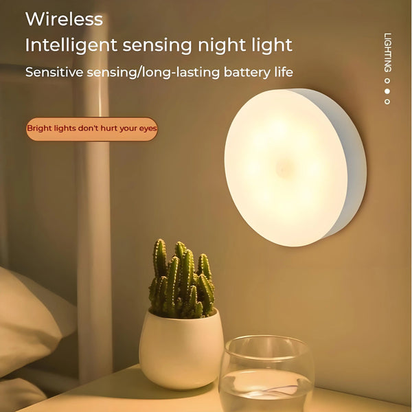 ⭐ Wireless LED Motion Sensor Night Light (5-Pack)