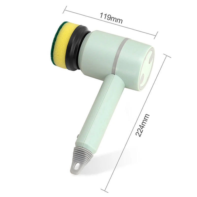 ⭐ Multi-Functional Electric Cleaning & Dishwashing Brush