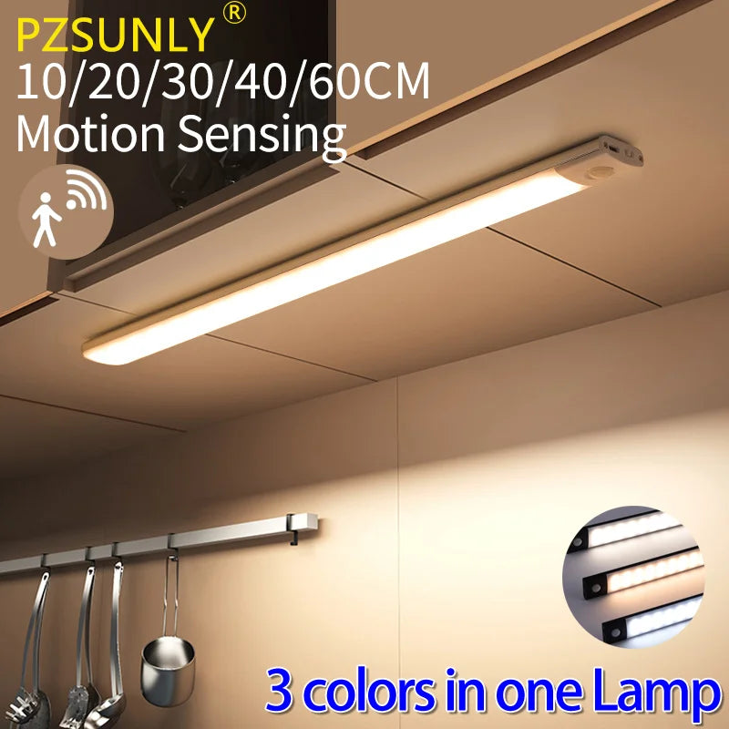 ⭐ Smart Motion Sensor LED Cabinet Light