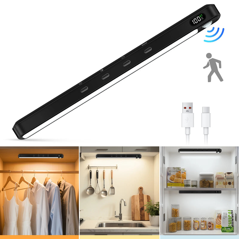 ⭐ Wireless Rechargeable Motion Sensor Cabinet Light