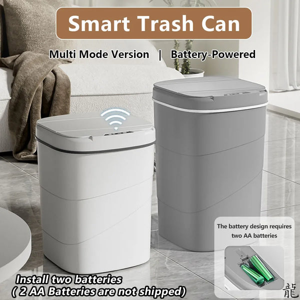 ⭐ Smart Sensor Touchless Automatic Closing Trash Can