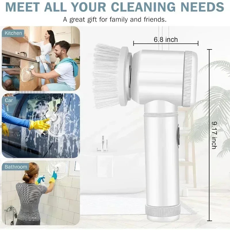 ⭐ Household Cordless Electric Cleaning Brush