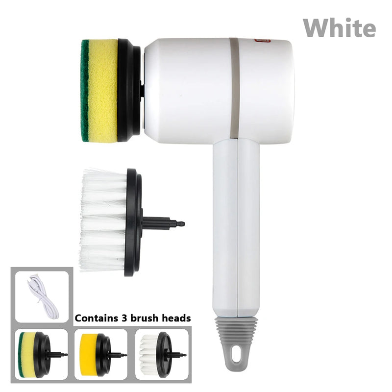 ⭐ Multi-Functional Electric Cleaning & Dishwashing Brush