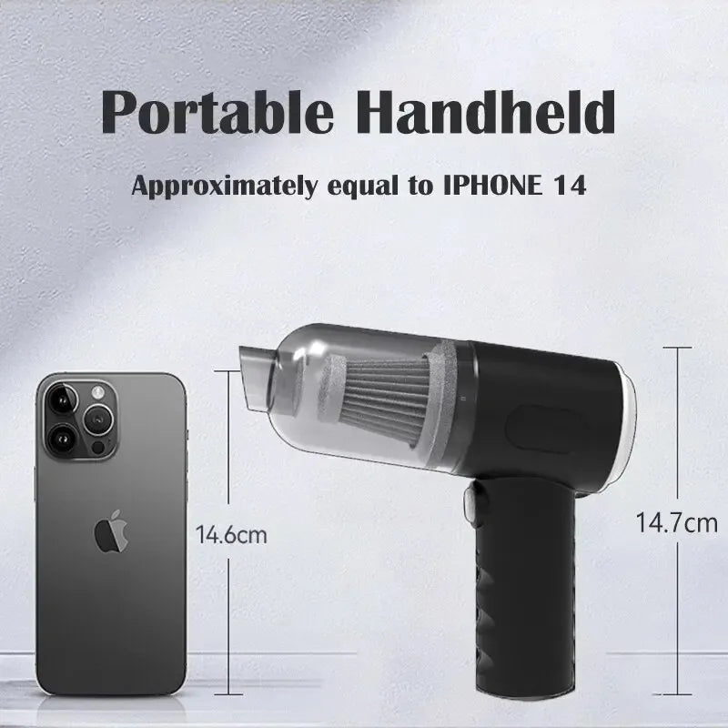 🧹 Wireless Handheld Car Vacuum Cleaner (9000Pa)