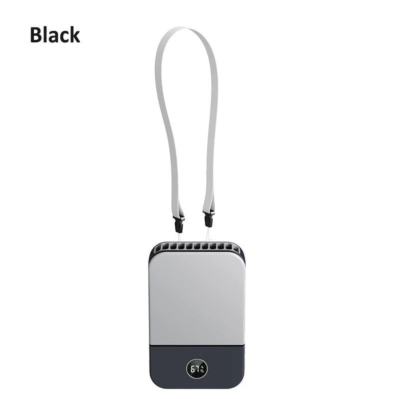 ⭐ Portable Outdoor Mini Waist & Hanging Neck Fan