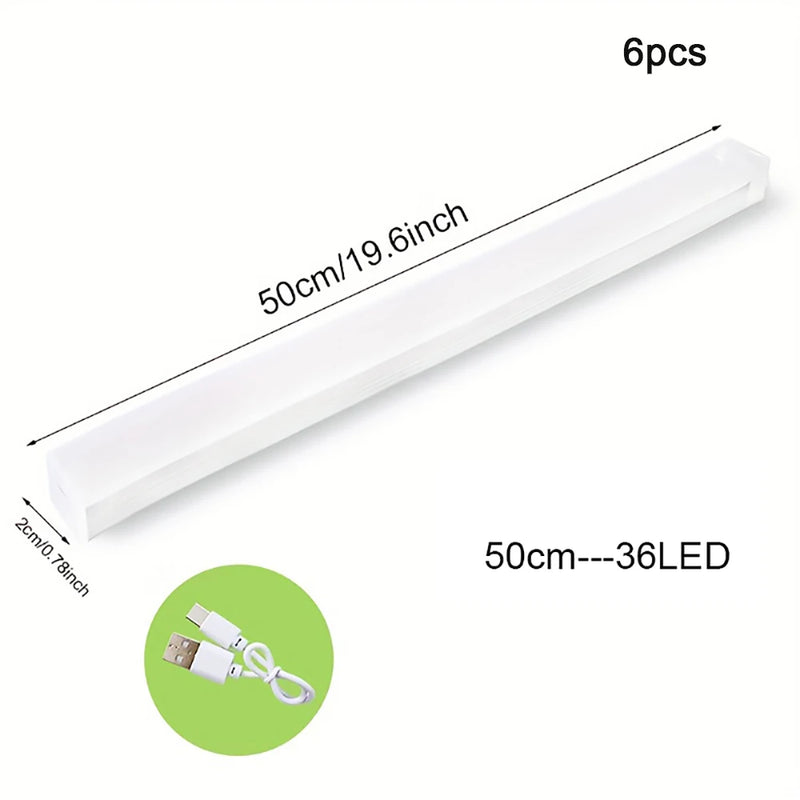 ⭐ Wireless Type-C Rechargeable Motion Sensor Light (6-Pack)