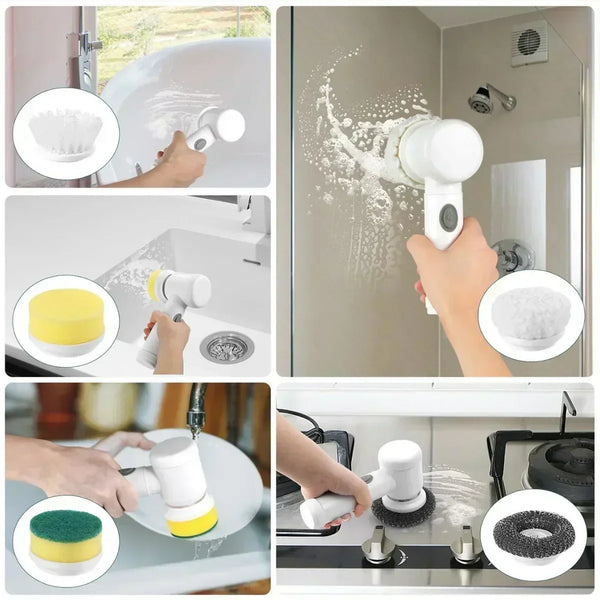 ⭐ Household Cordless Electric Cleaning Brush