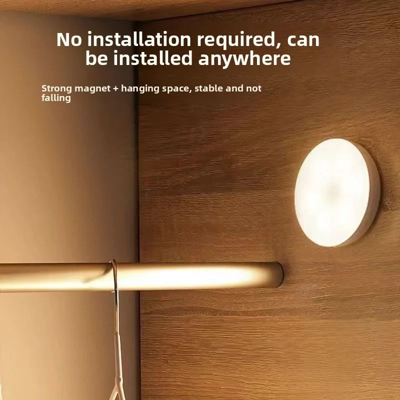⭐ Wireless LED Motion Sensor Night Light (5-Pack)