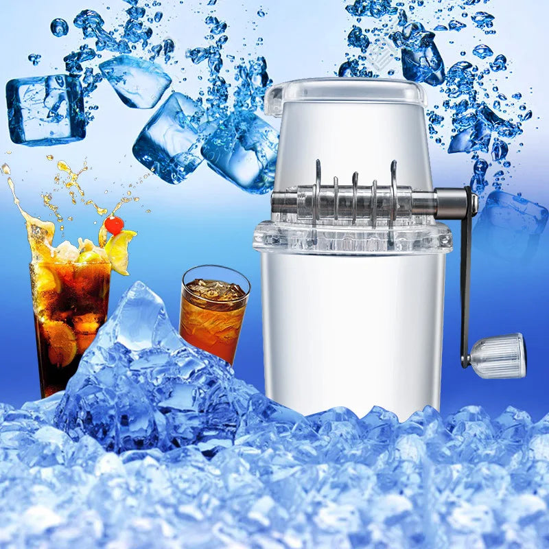 🔪 Portable Manual Ice Crusher & Shaved Ice Machine (1000ml)