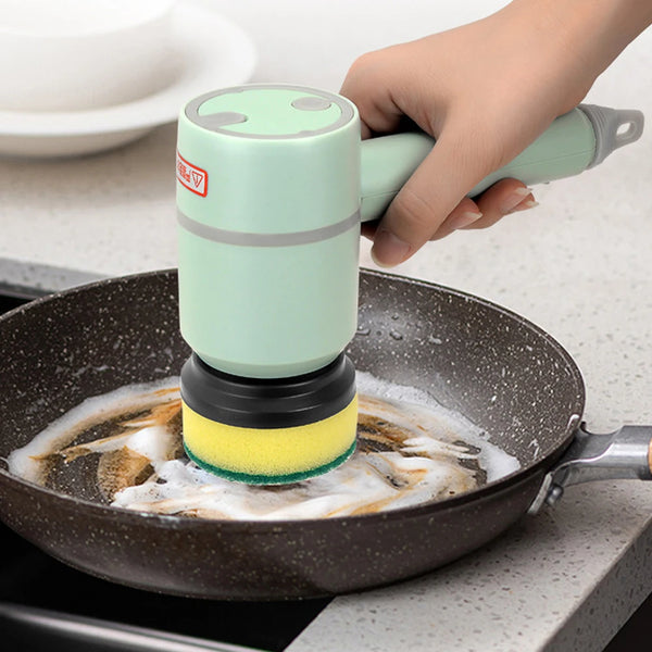 ⭐ Multi-Functional Electric Cleaning & Dishwashing Brush