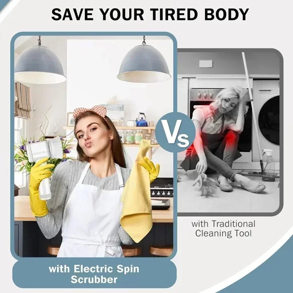 ⭐ Household Cordless Electric Cleaning Brush