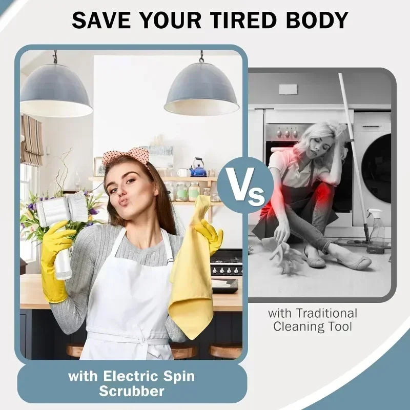 ⭐ Household Cordless Electric Cleaning Brush