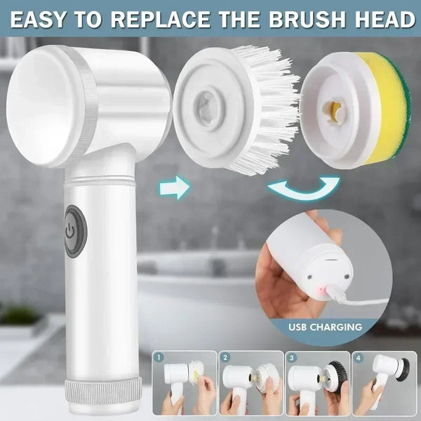 ⭐ Household Cordless Electric Cleaning Brush