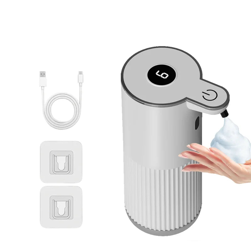 ⭐ Intelligent Automatic Soap Dispenser with Digital Display (360ML)