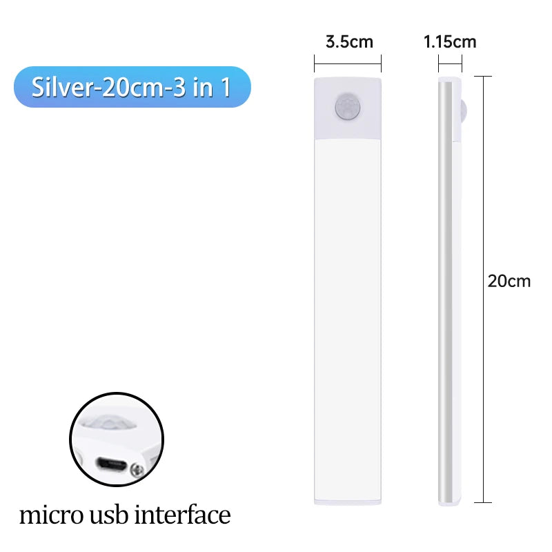 ⭐ Smart Motion Sensor LED Cabinet Light
